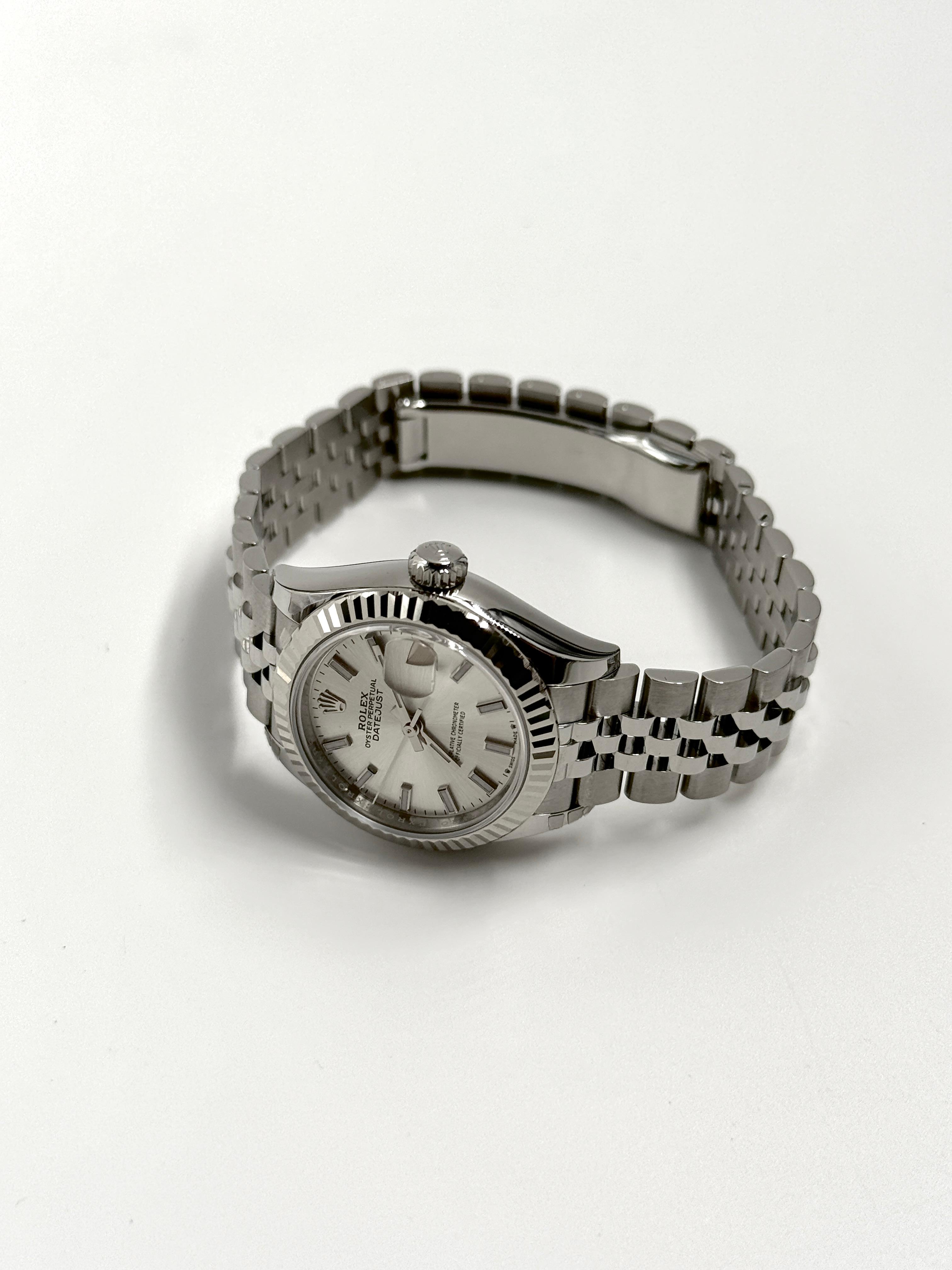 Rolex Lady-Datejust 279174 Silver Index Jubilee 2025