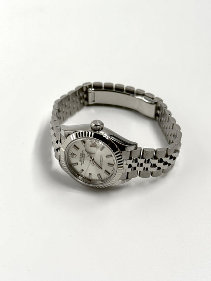 Rolex Lady-Datejust 279174 Silver Index Jubilee 2025