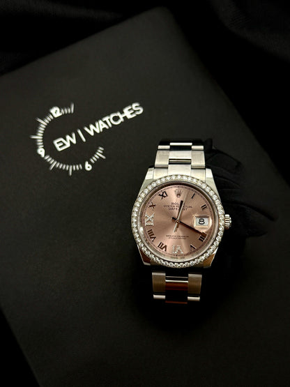 Rolex Datejust 36 126284 Pink VIIX Oyster 2024