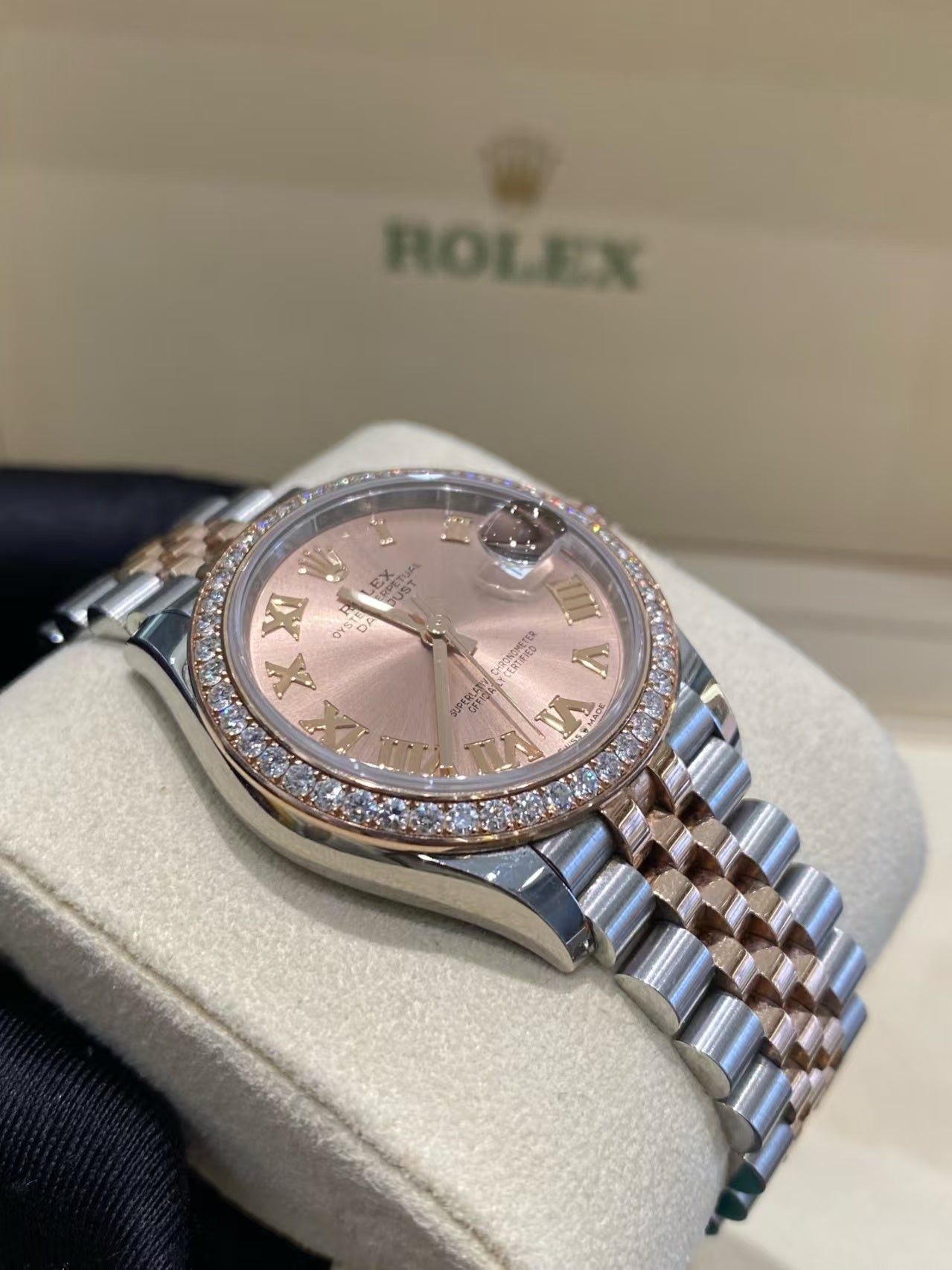 Rolex Datejust 31 278381RBR Pink Roman Jubilee 2025