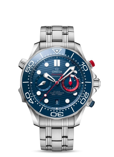 Omega 210.30.44.51.03.002 Seamaster Diver 300M Master Co-Axial 44 Chronograph America's Cup
