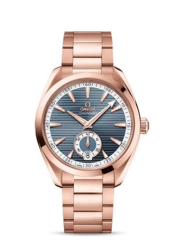 Omega 220.50.41.21.03.001 Seamaster Aqua Terra 150M Master Chronometer Small Seconds 41 Sedna Gold