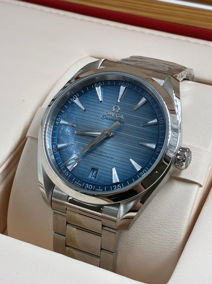 Omega 220.10.41.21.03.005 Aqua Terra 150m Co-axial Master Chronometer Summer