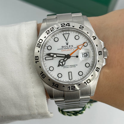 Rolex Explorer II 42MM 226570 White 2025