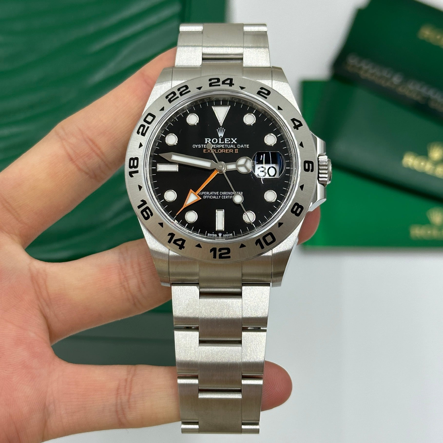 Rolex Explorer II 42MM 226570 Black 2024