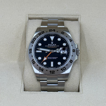 Rolex Explorer II 226570 Black 2024 Original Paper
