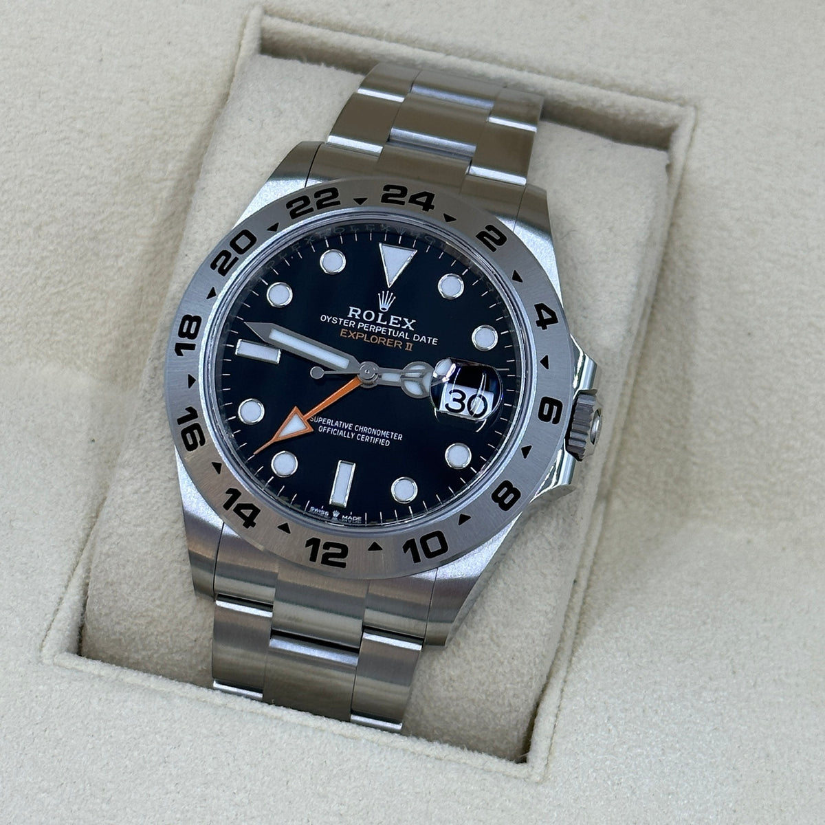 Rolex Explorer II 226570 Black 2024 Original Paper