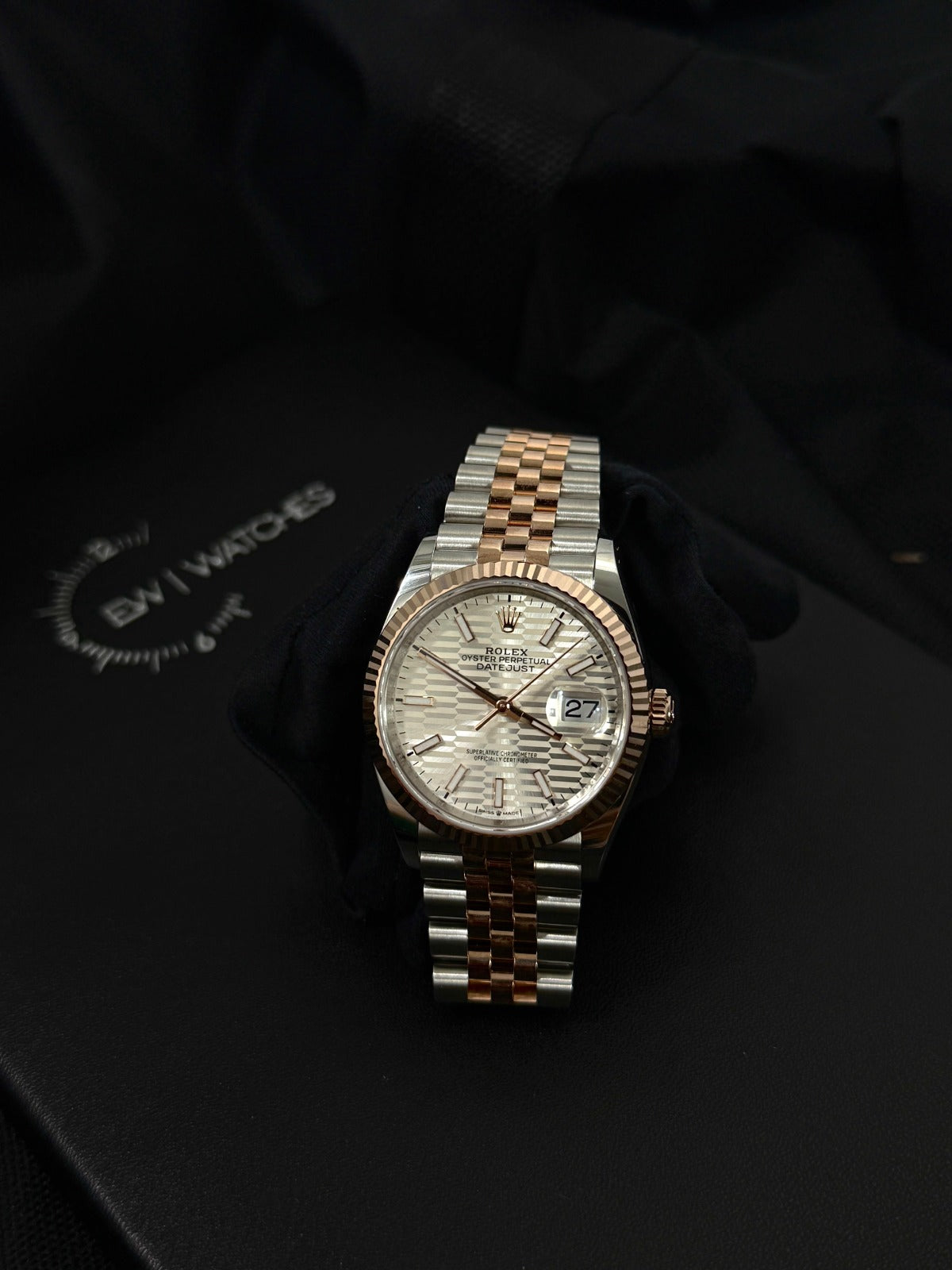 Rolex Datejust 36 126231 Silver Index Fluted Jubilee 2024