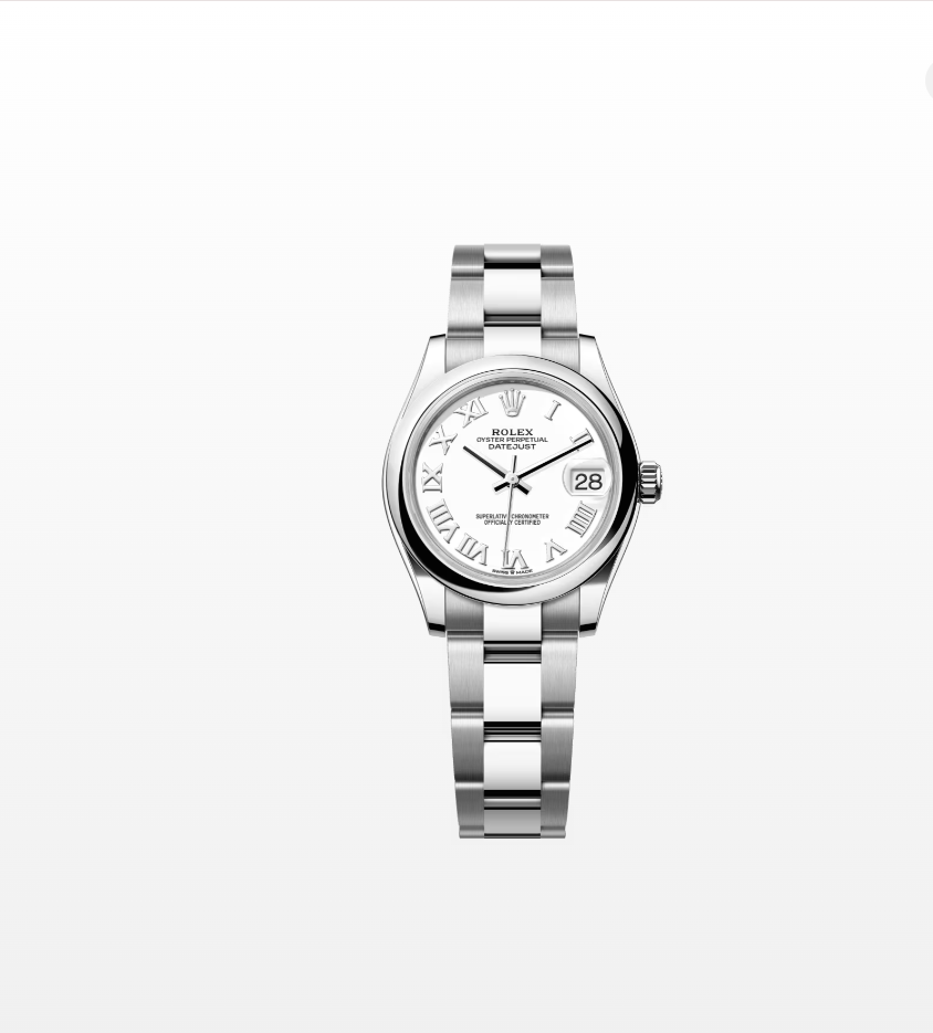 Rolex Datejust 31 278240 White Roman Oyster