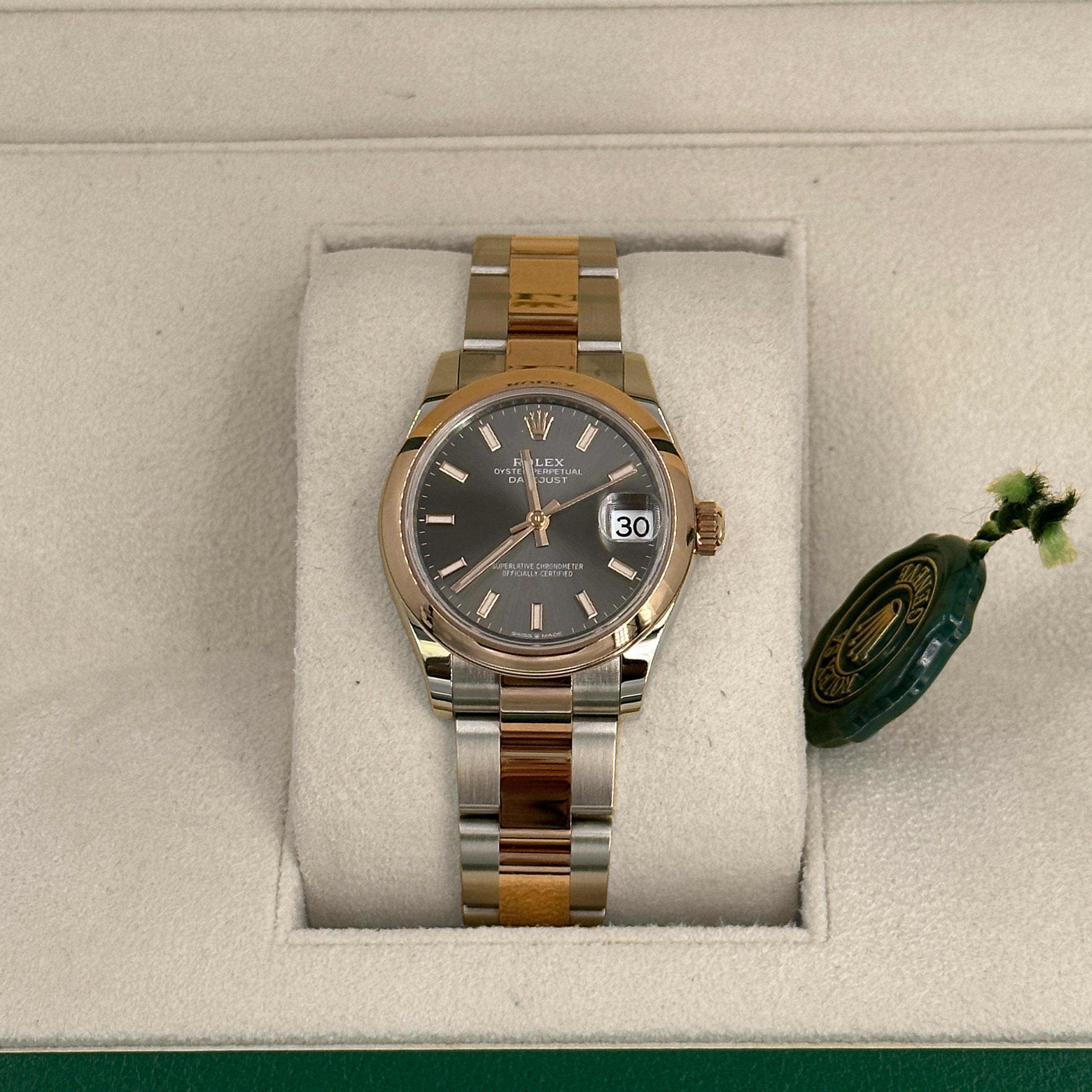 Rolex Datejust 31 278241 Grey Index Oyster 2024