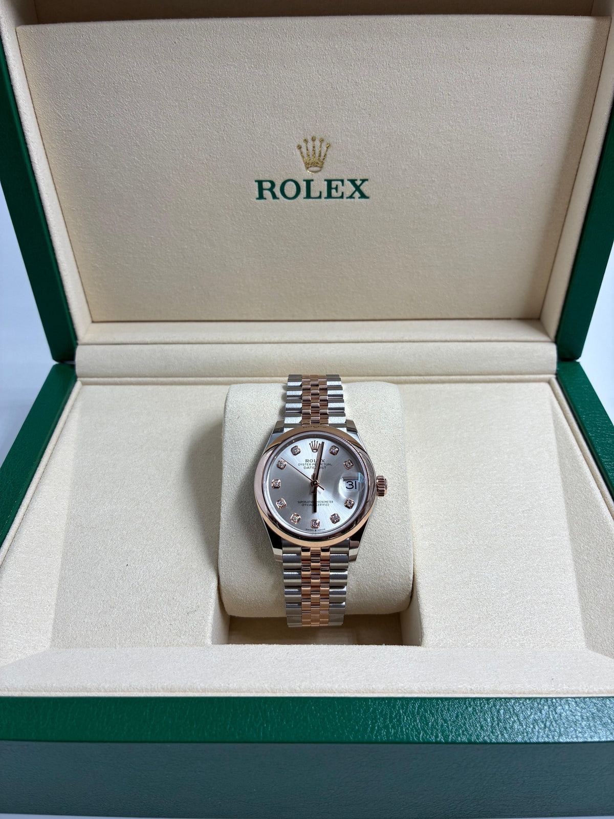 Rolex Datejust 31 278241G Silver Jubilee 2026