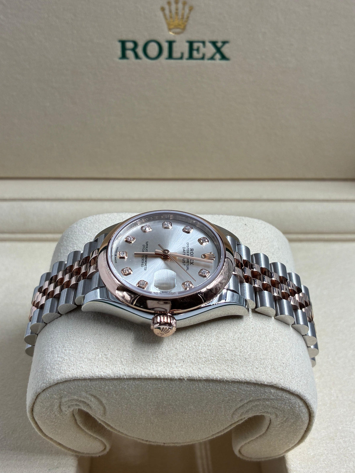 Rolex Datejust 31 278241G Silver Jubilee 2025