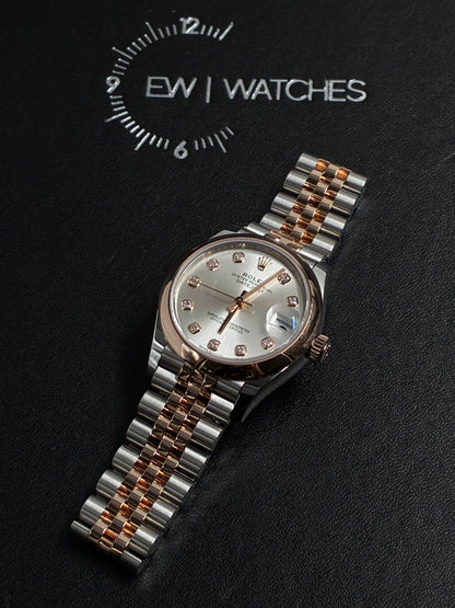Rolex Datejust 31 278241G Silver Jubilee 2025