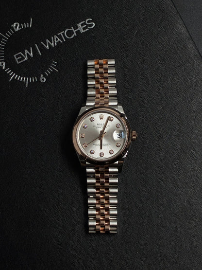 Rolex Datejust 31 278241G Silver Jubilee 2025