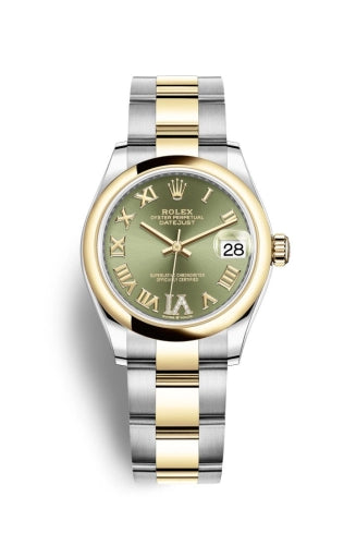 Rolex Datejust 31 278243 Green Roman VI Diamond Oyster