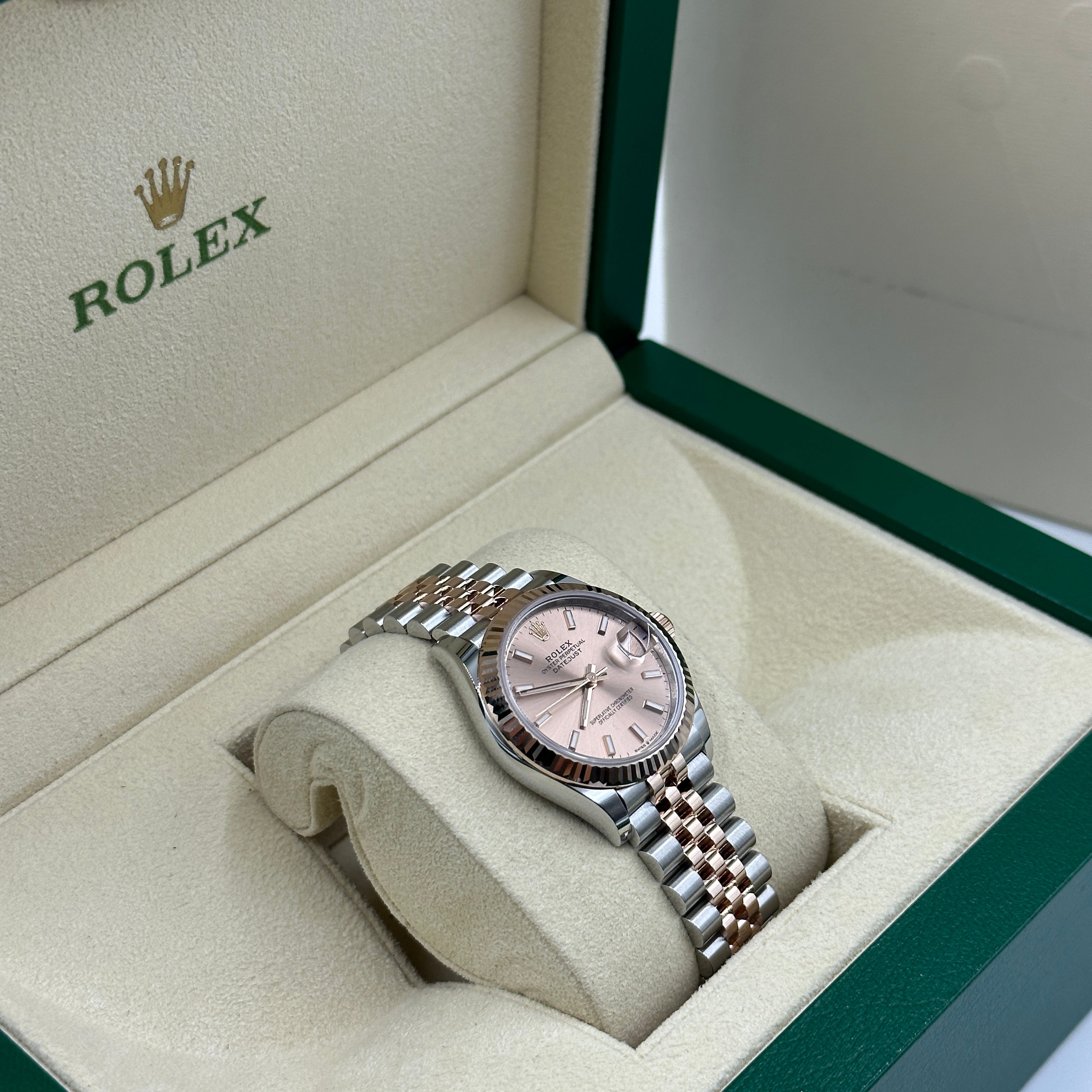 Rolex Datejust 31 278271 Pink Index Jubilee 2025