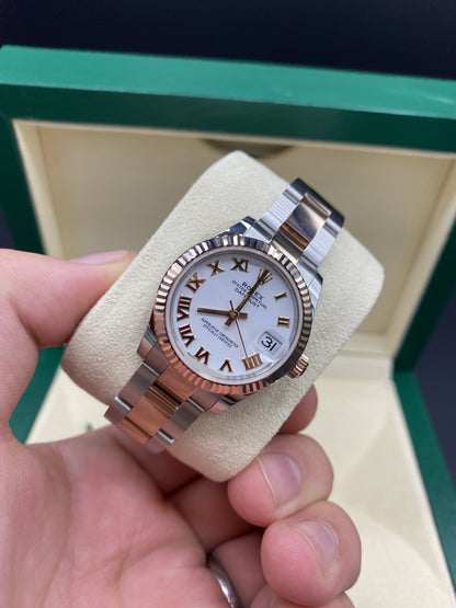 Rolex Datejust 31 278271 White Roman Oyster 2026