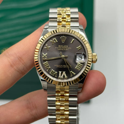Rolex Datejust 31 278273 Grey Roman VI Jubilee 2025