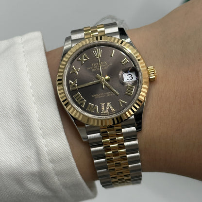 Rolex Datejust 31 278273 Grey Roman VI Jubilee 2025
