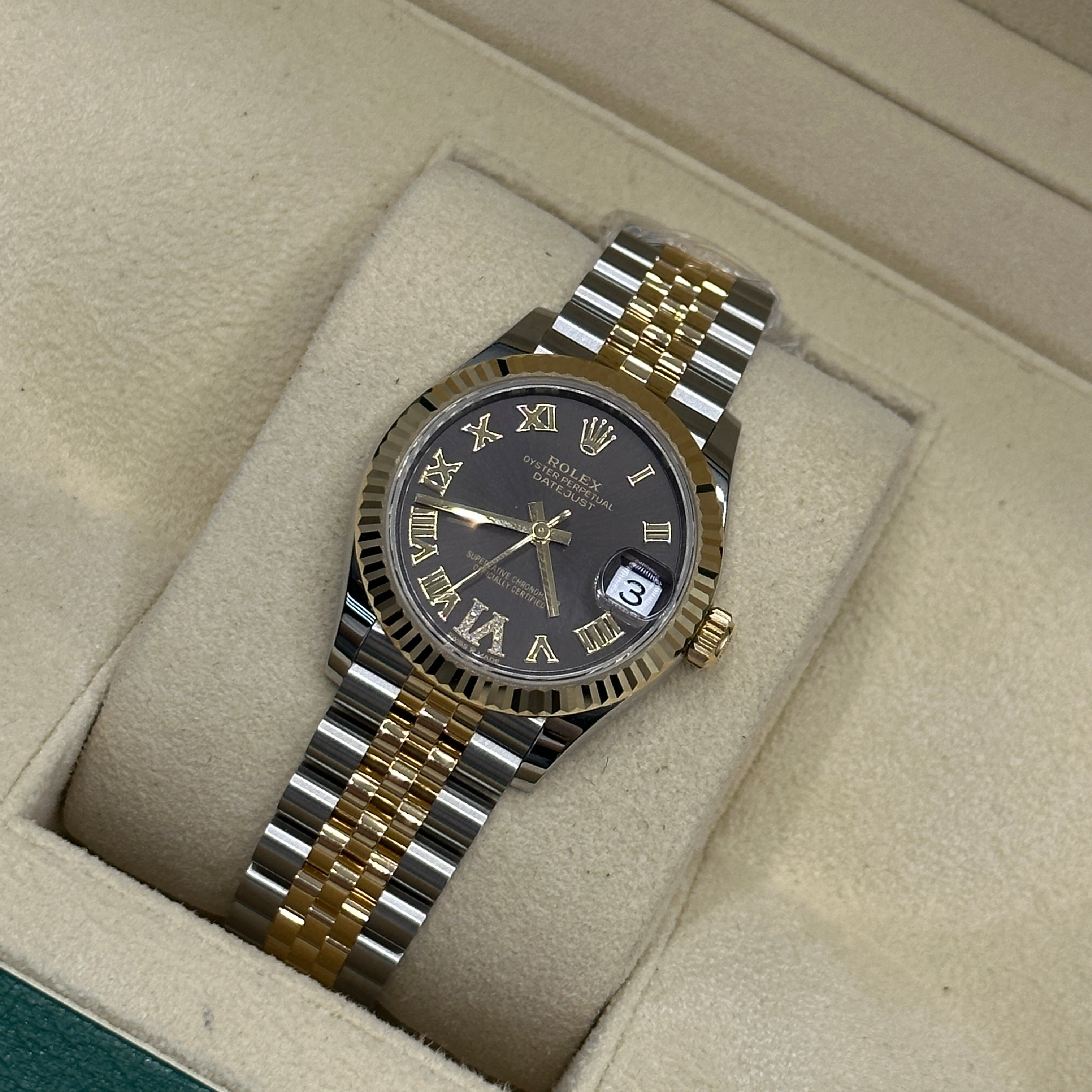 Rolex Datejust 31 278273 Grey Roman VI Jubilee 2025 – EW Watches