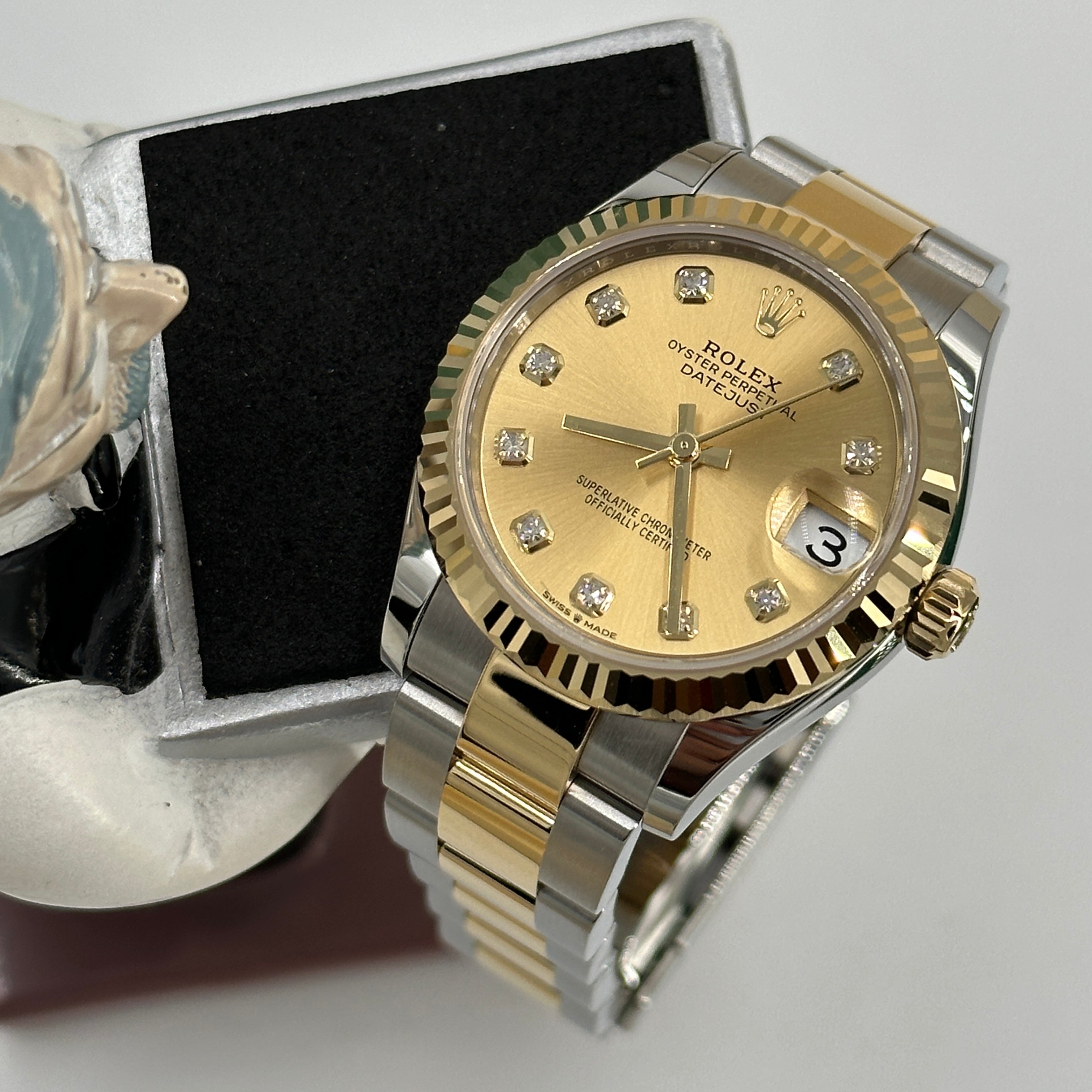 Rolex Datejust 31 278273 Champagne Diamonds Oyster 2025