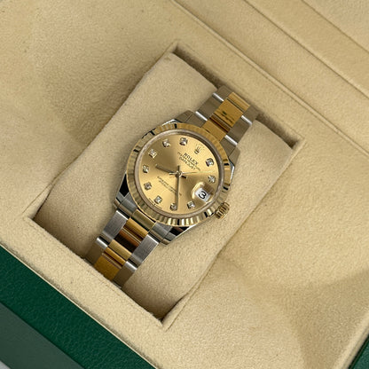 Rolex Datejust 31 278273 Champagne Diamonds Oyster 2025