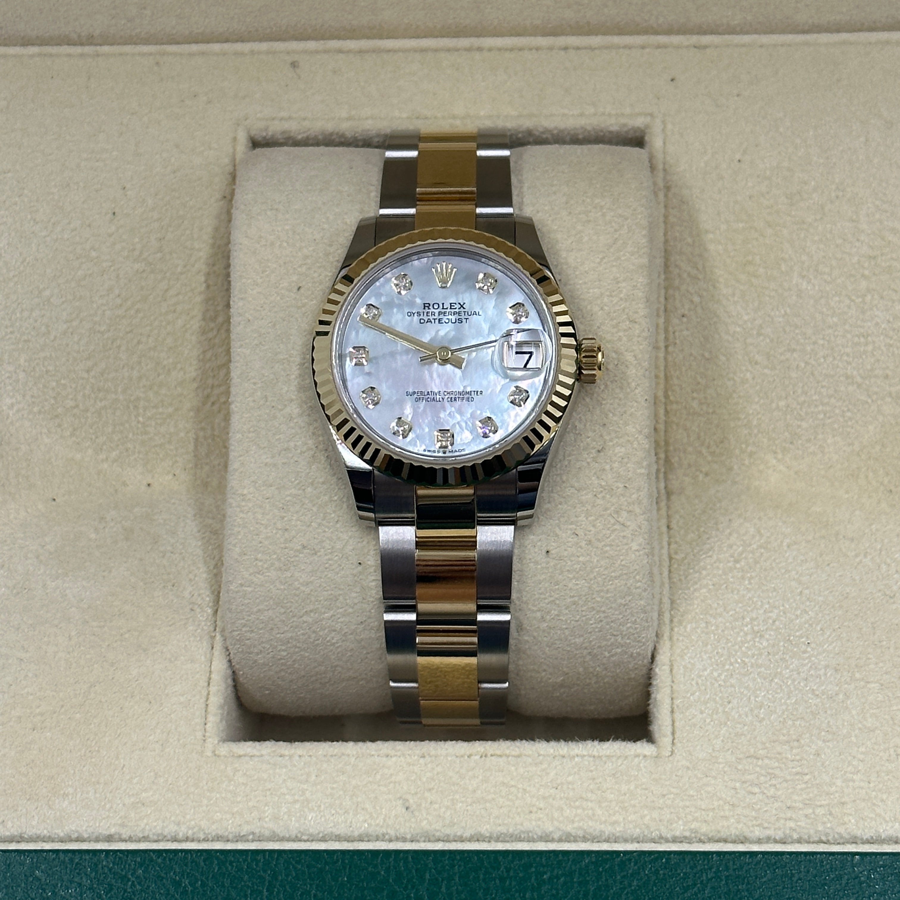 Rolex Datejust 31 278273NG White Oyster 2025