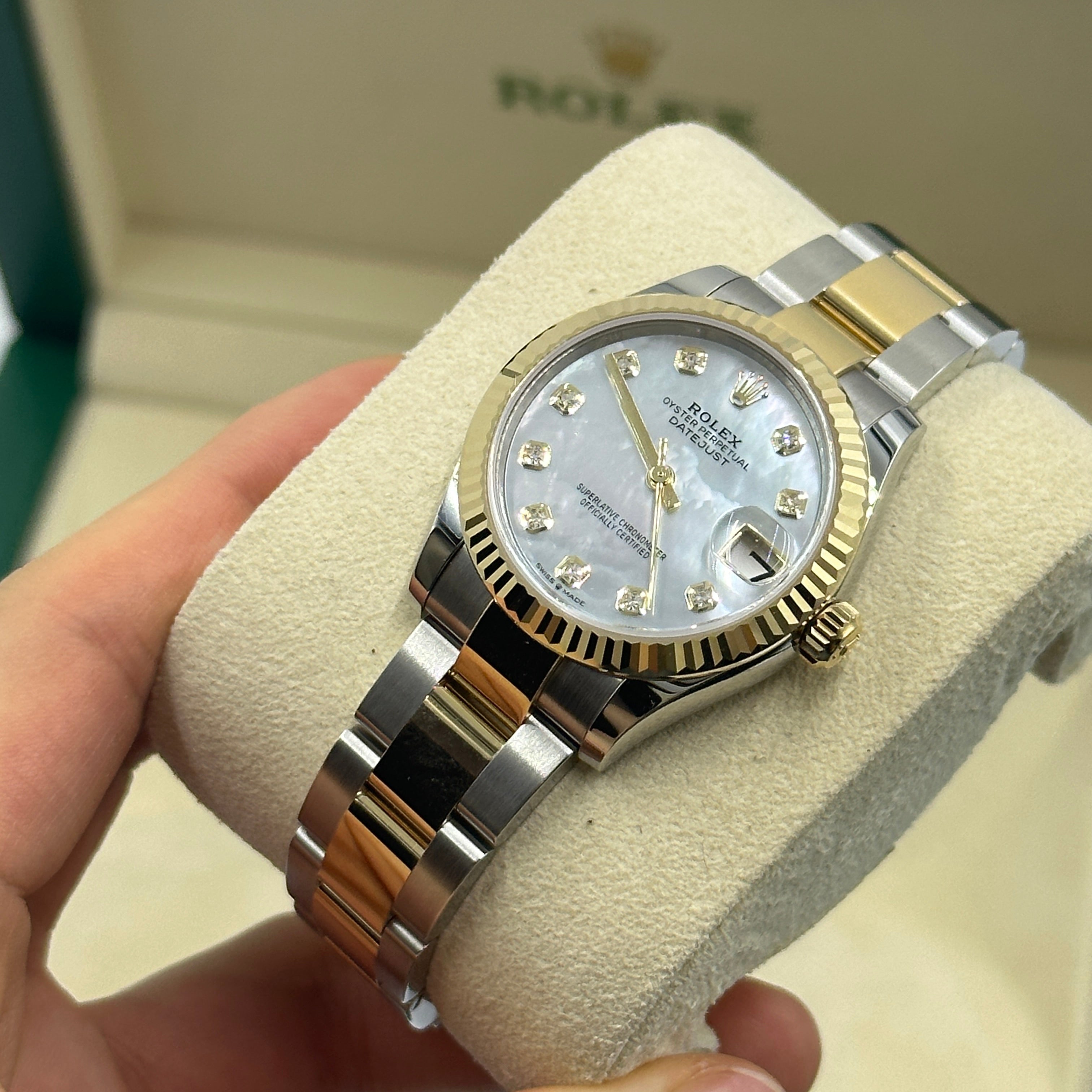 Rolex Datejust 31 278273NG White Oyster 2025