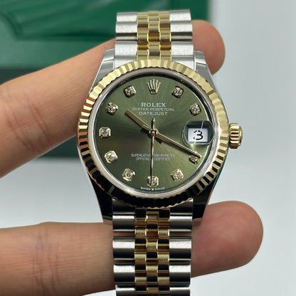 Rolex Datejust 31 278273G Green Jubilee 2025