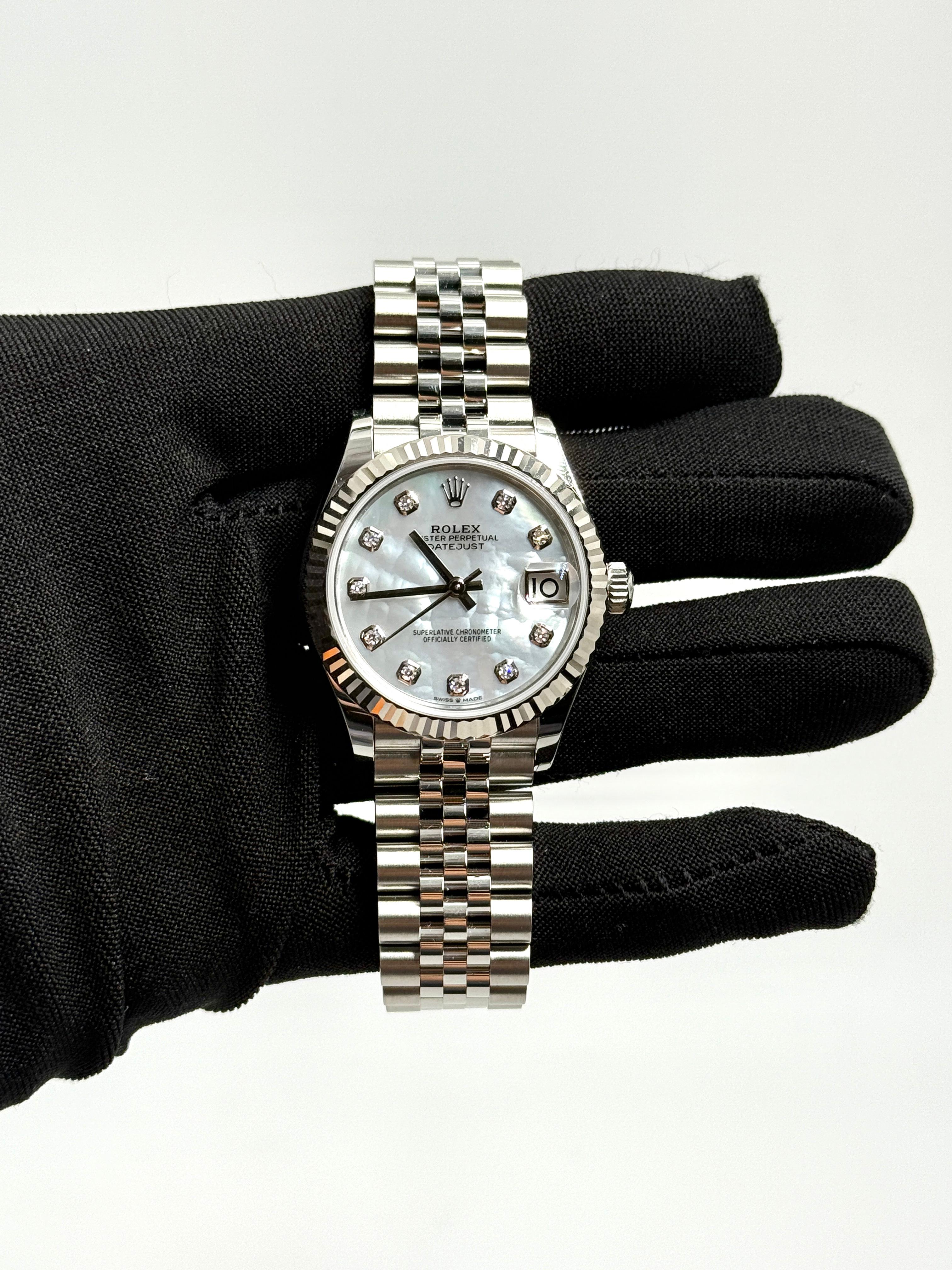 Rolex Datejust 31 278274NG White Jubilee 2026