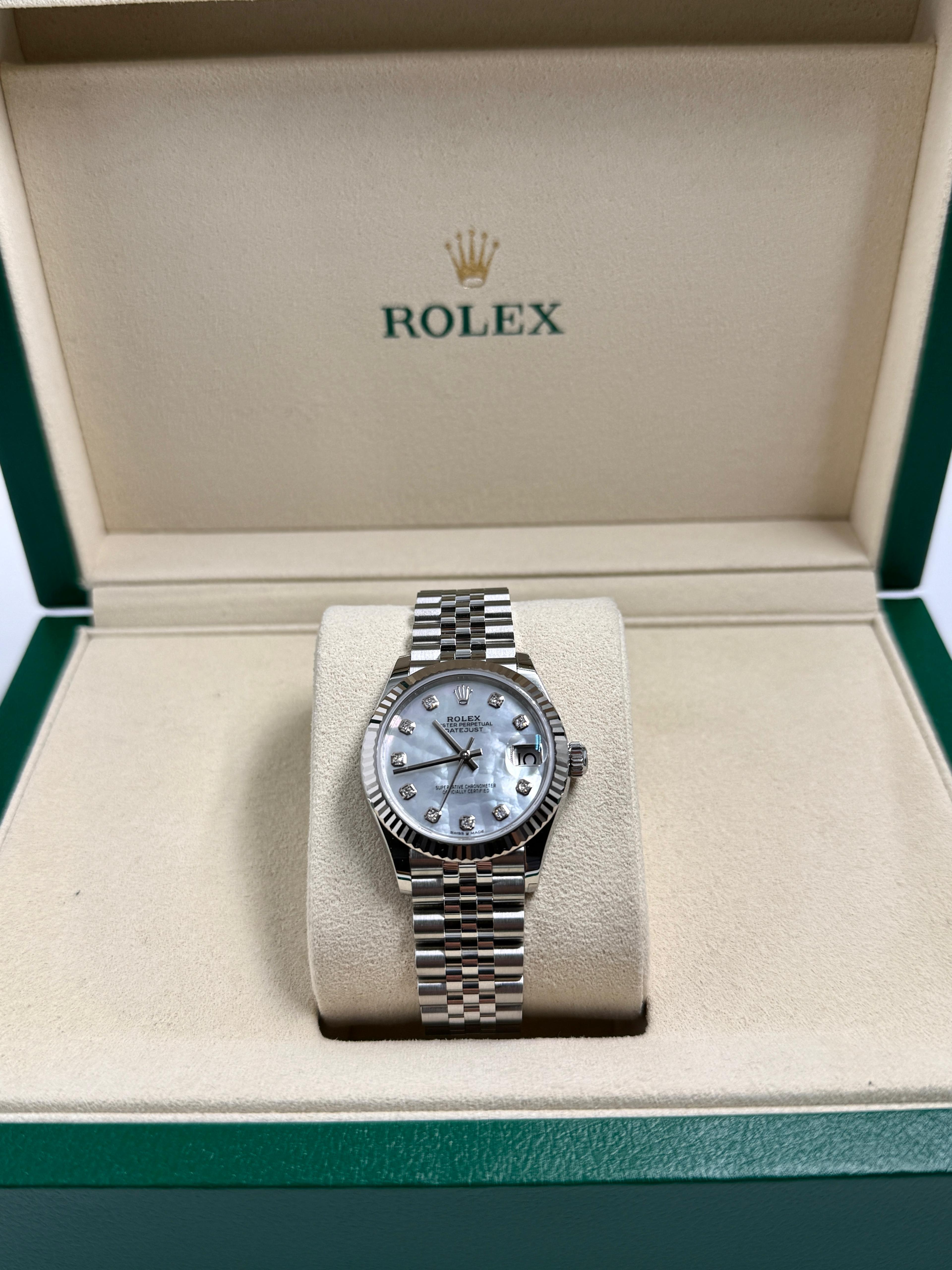 Rolex Datejust 31 278274NG White Jubilee 2026