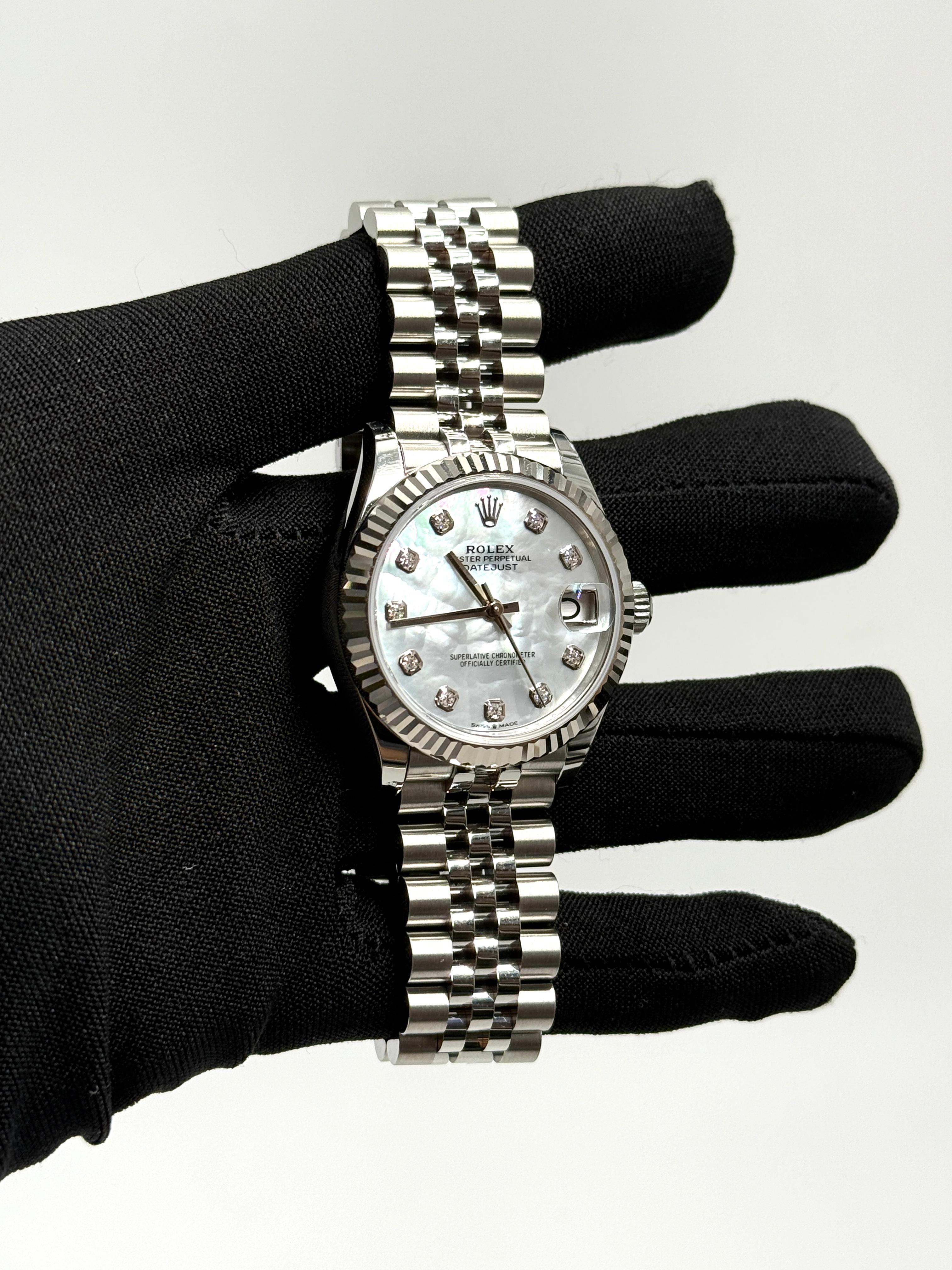 Rolex Datejust 31 278274NG White Jubilee 2026