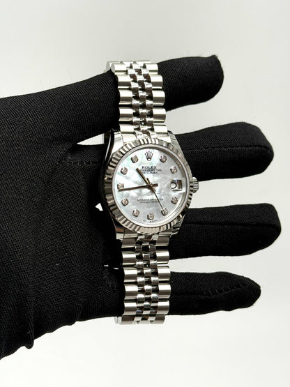 Rolex Datejust 31 278274NG White Jubilee 2026