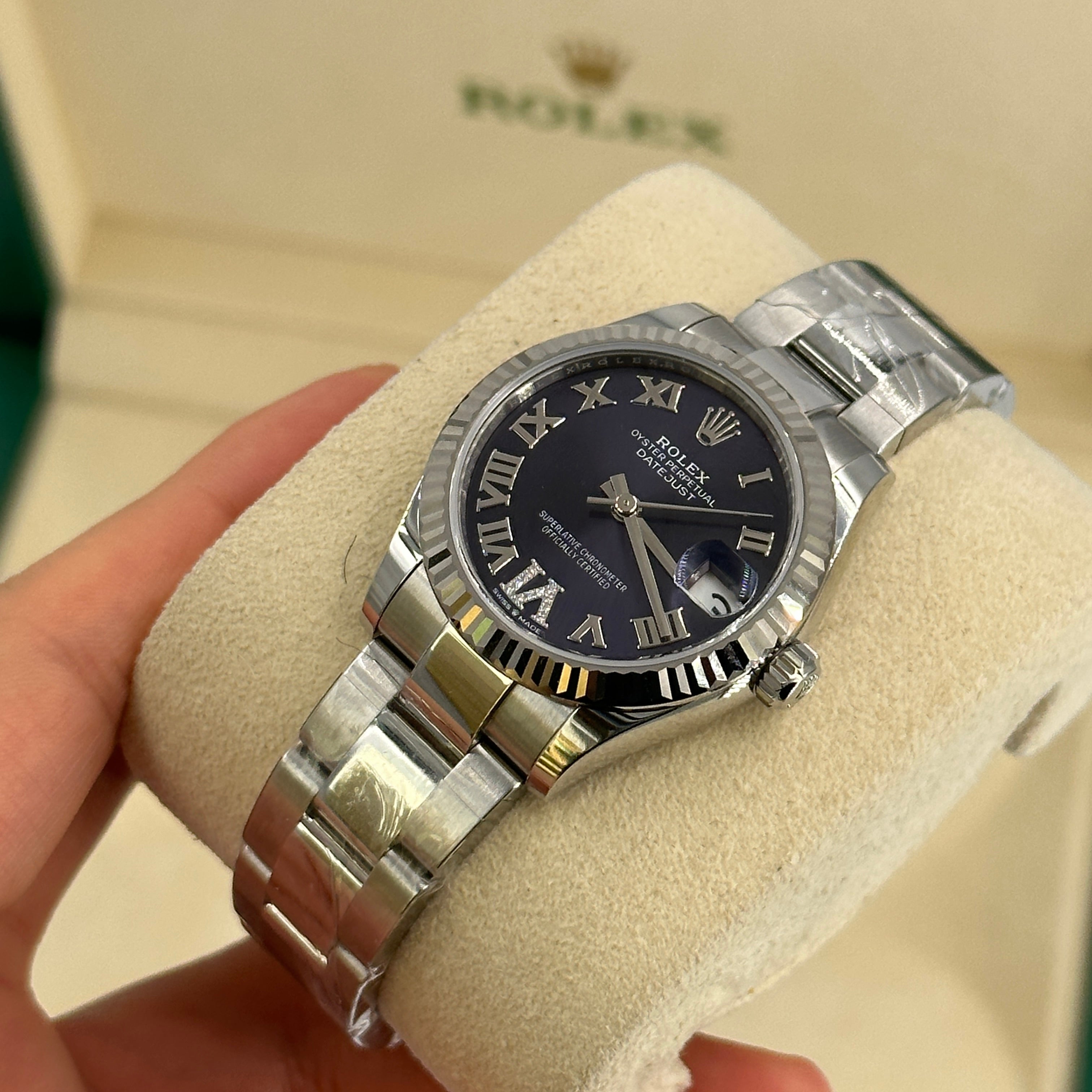 Rolex Datejust 31 278274 VI Purple Roman Diamond Oyster 2025