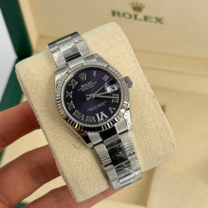 Rolex Datejust 31 278274 VI Purple Roman Diamond Oyster 2025