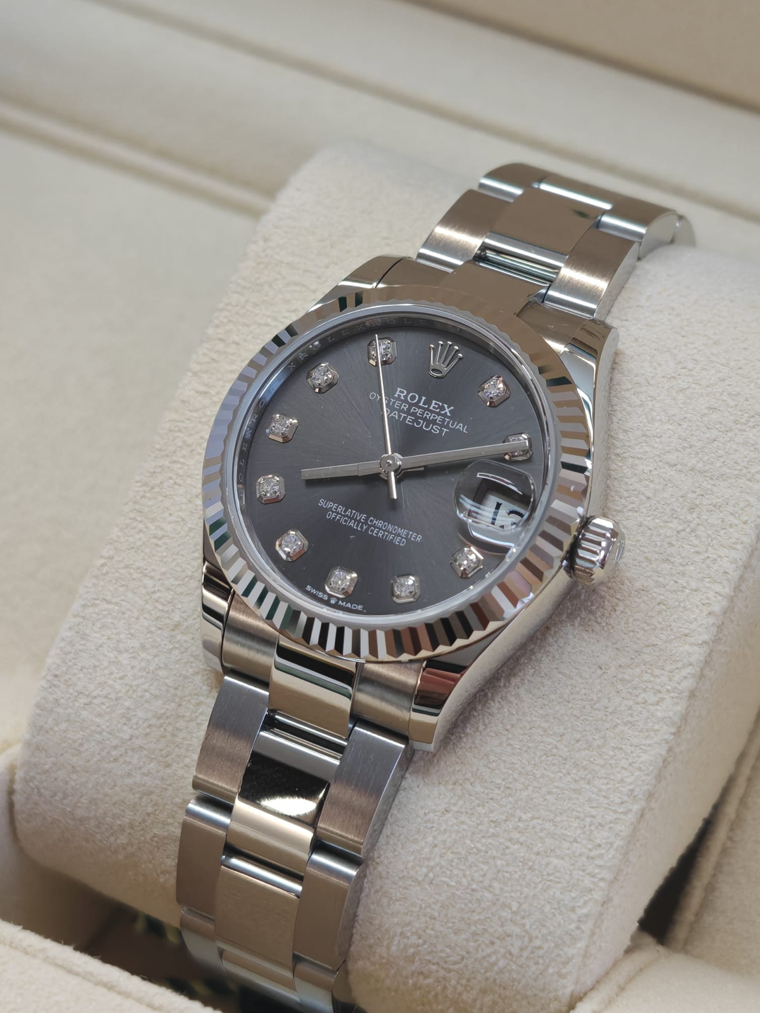 Rolex Datejust 31 278274G Grey Oyster 2025