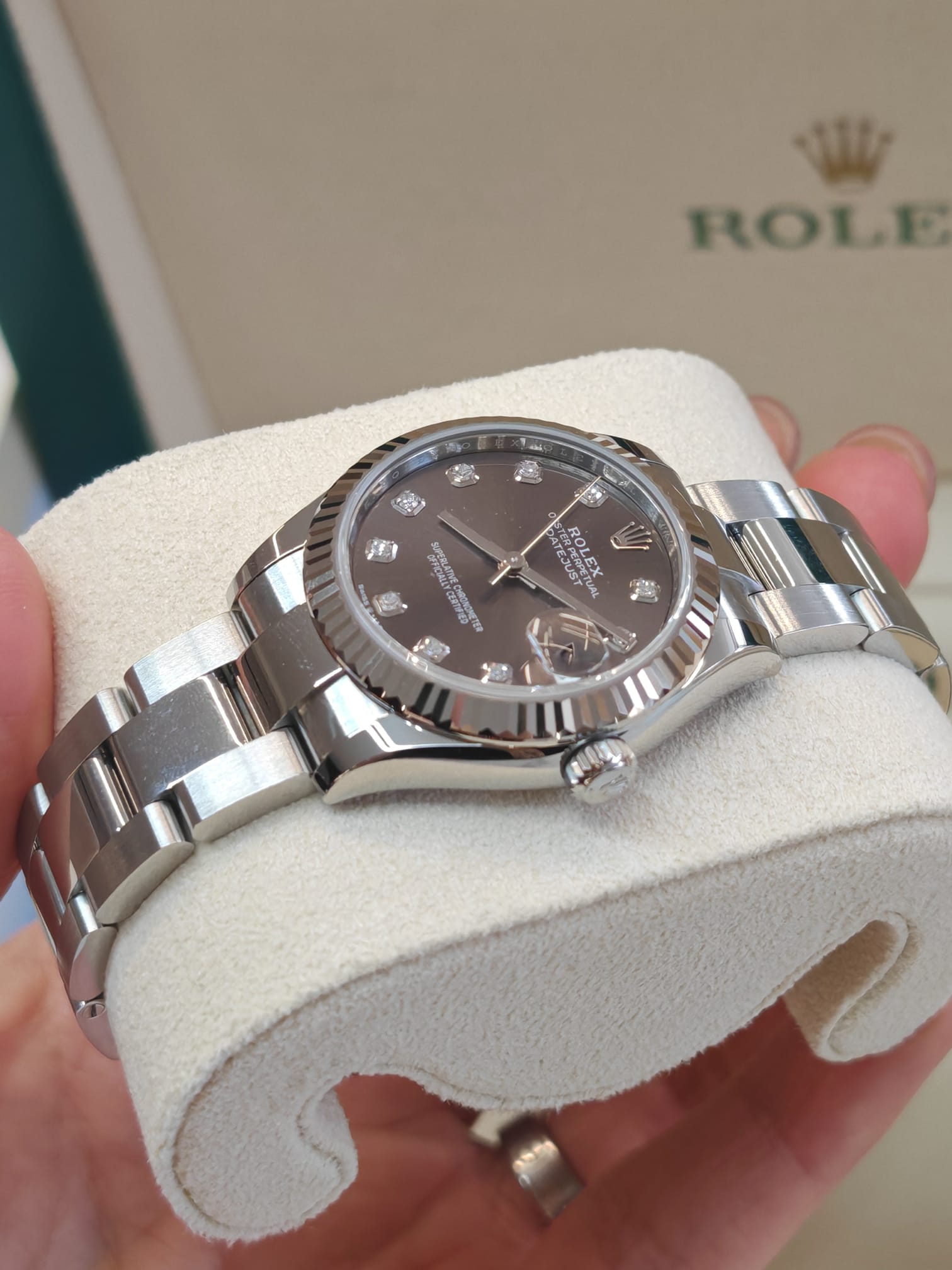 Rolex Datejust 31 278274G Grey Oyster 2025