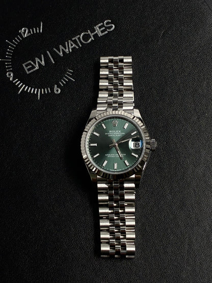 Rolex Datejust 31MM 278274 Green Index Jubilee 2026