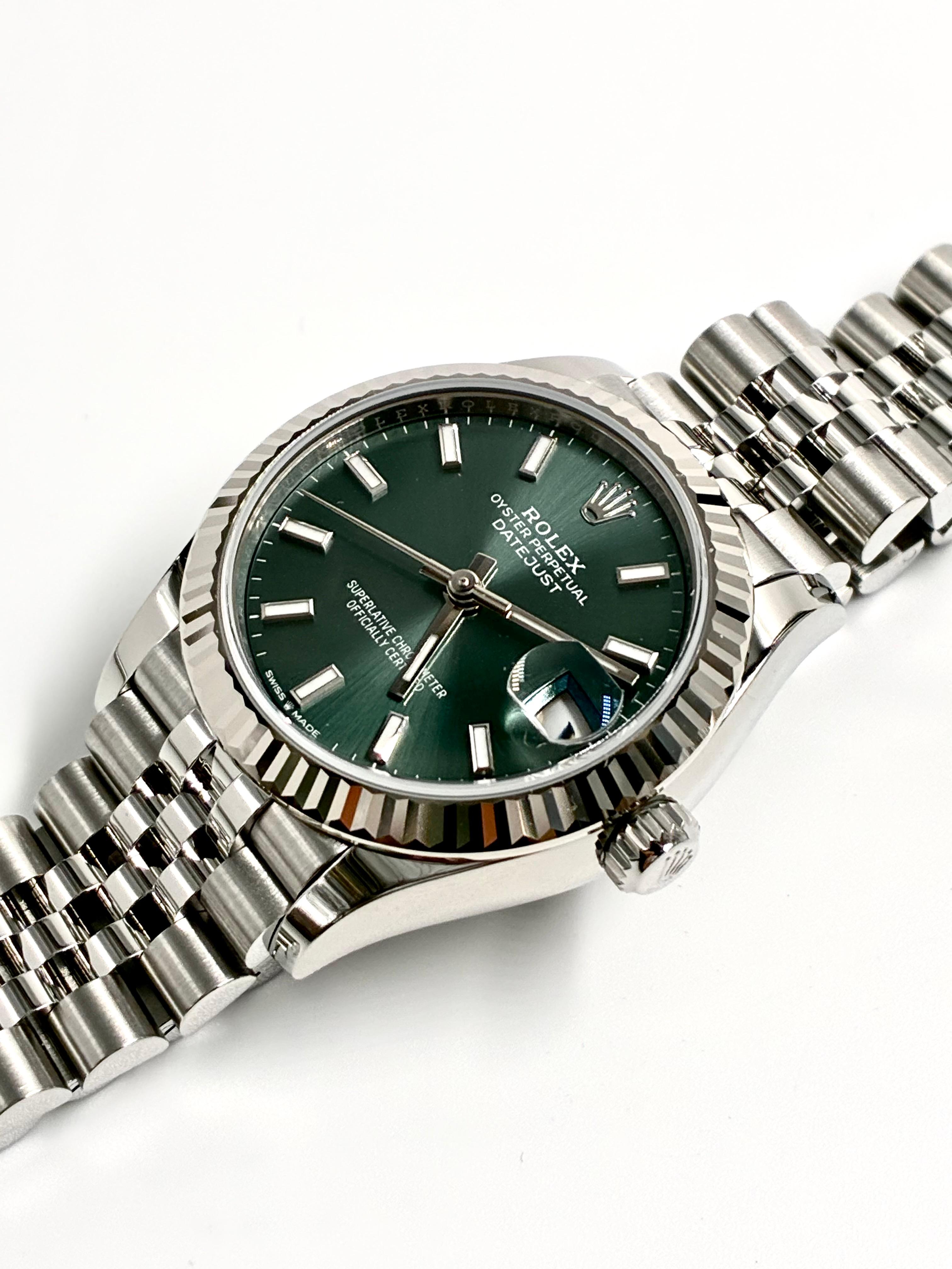 Rolex Datejust 31MM 278274 Green Index Jubilee 2026