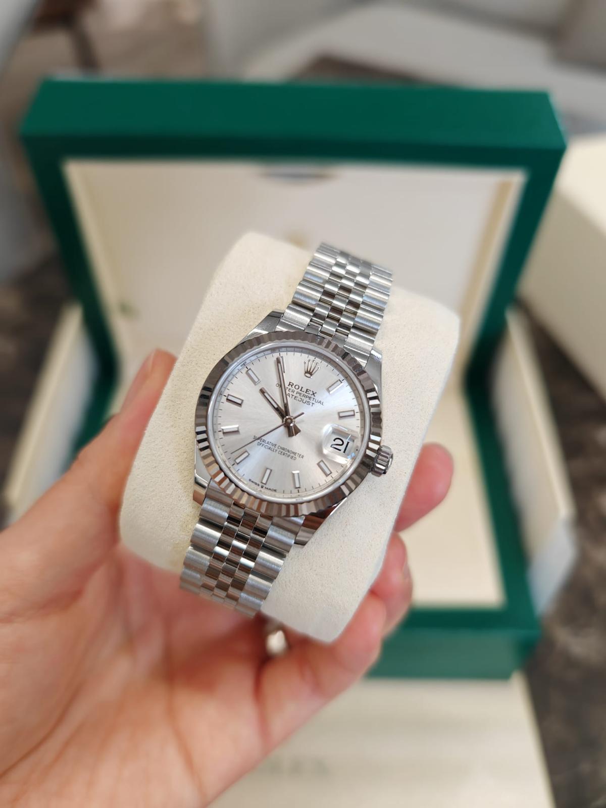 Rolex Datejust 31 278274 SILVER INDEX JUB