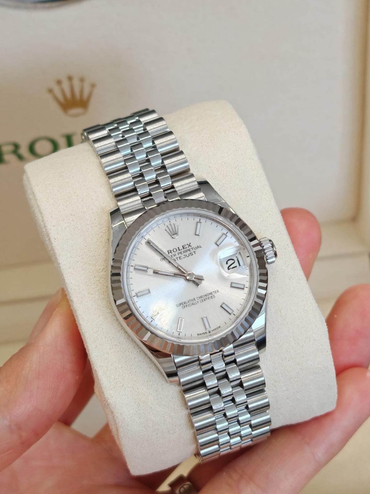 Rolex Datejust 31 278274 SILVER INDEX JUB