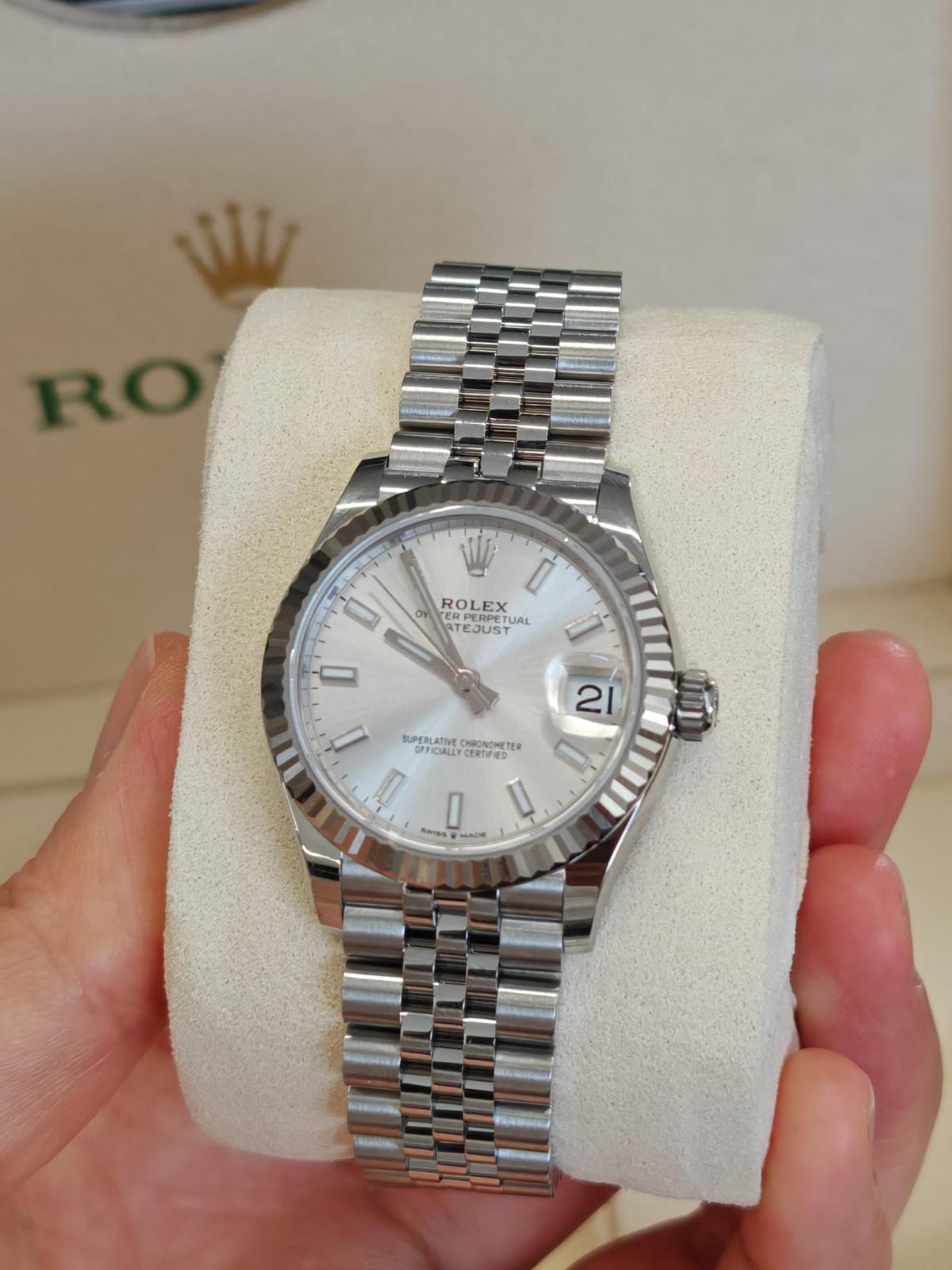 Rolex Datejust 31 278274 SILVER INDEX JUB