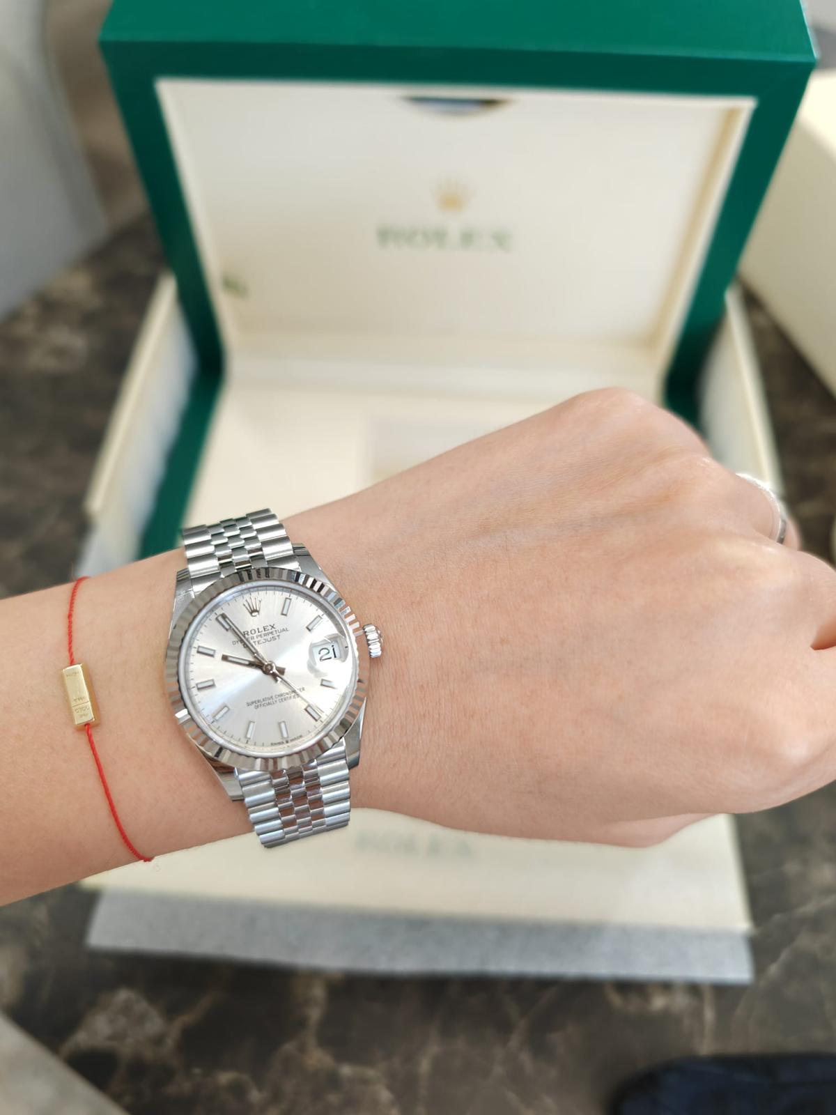 Rolex Datejust 31 278274 SILVER INDEX JUB