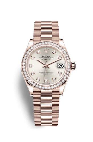 Rolex Datejust 31 278285RBR Silver Dial Oyster