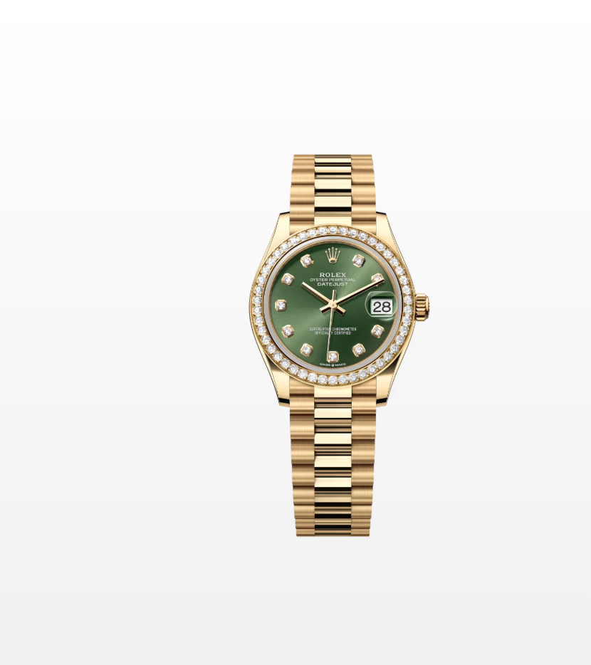 Rolex Datejust 31 278288RBR Diamonds Green