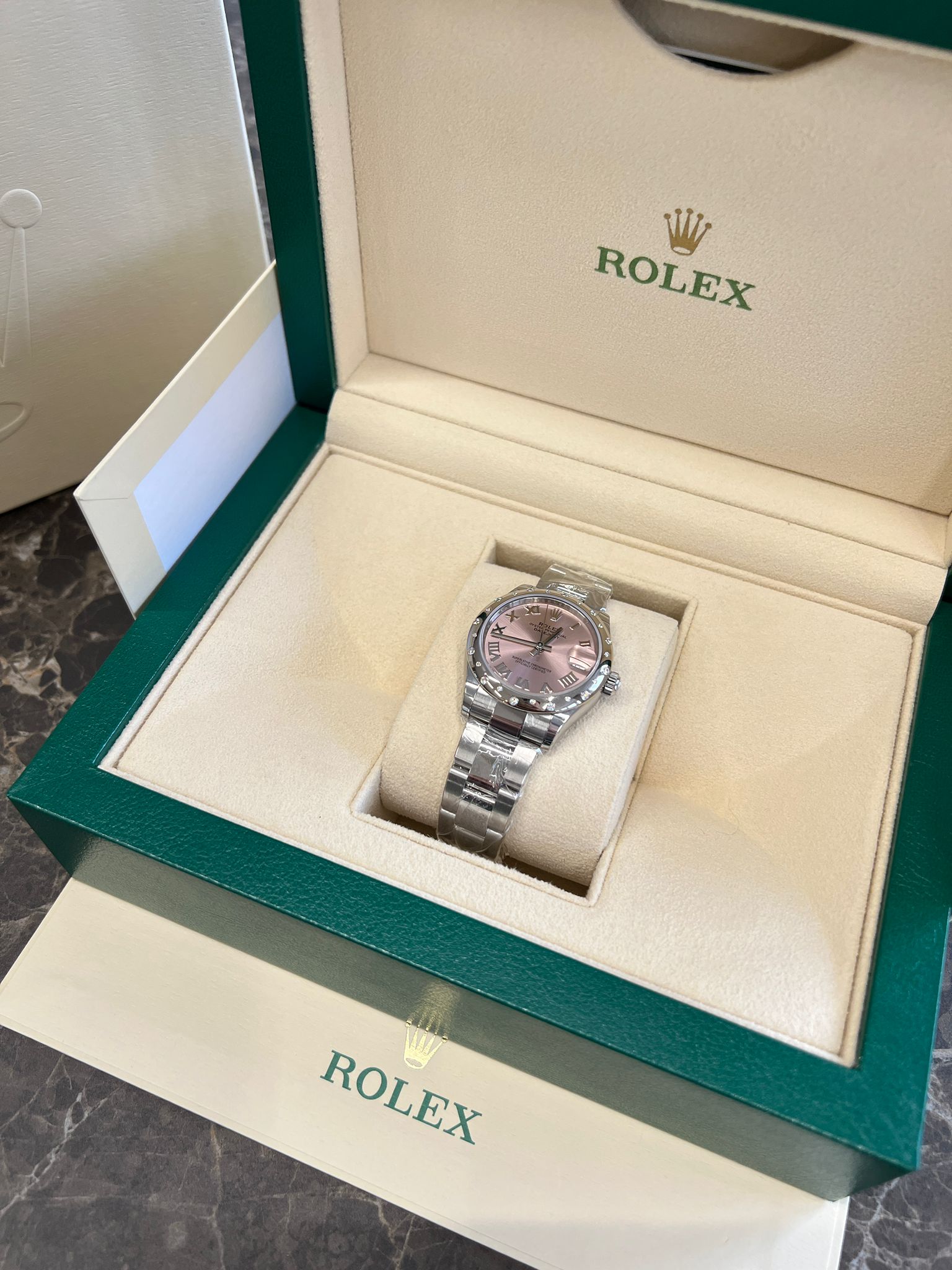 Rolex Datejust 31 278344RBR Pink Roman Oyster 2024
