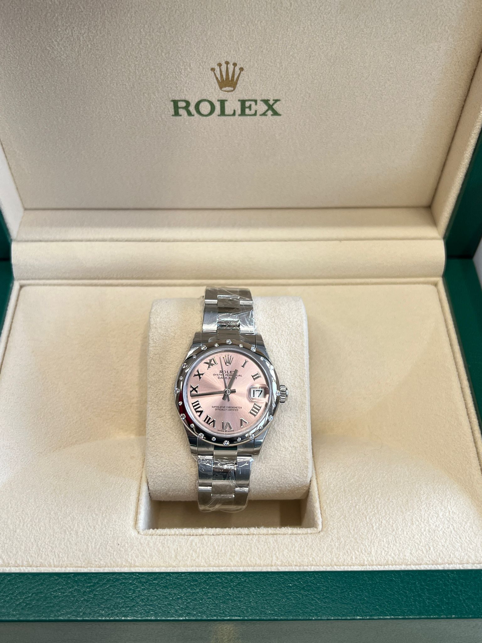 Rolex Datejust 31 278344RBR Pink Roman Oyster 2024
