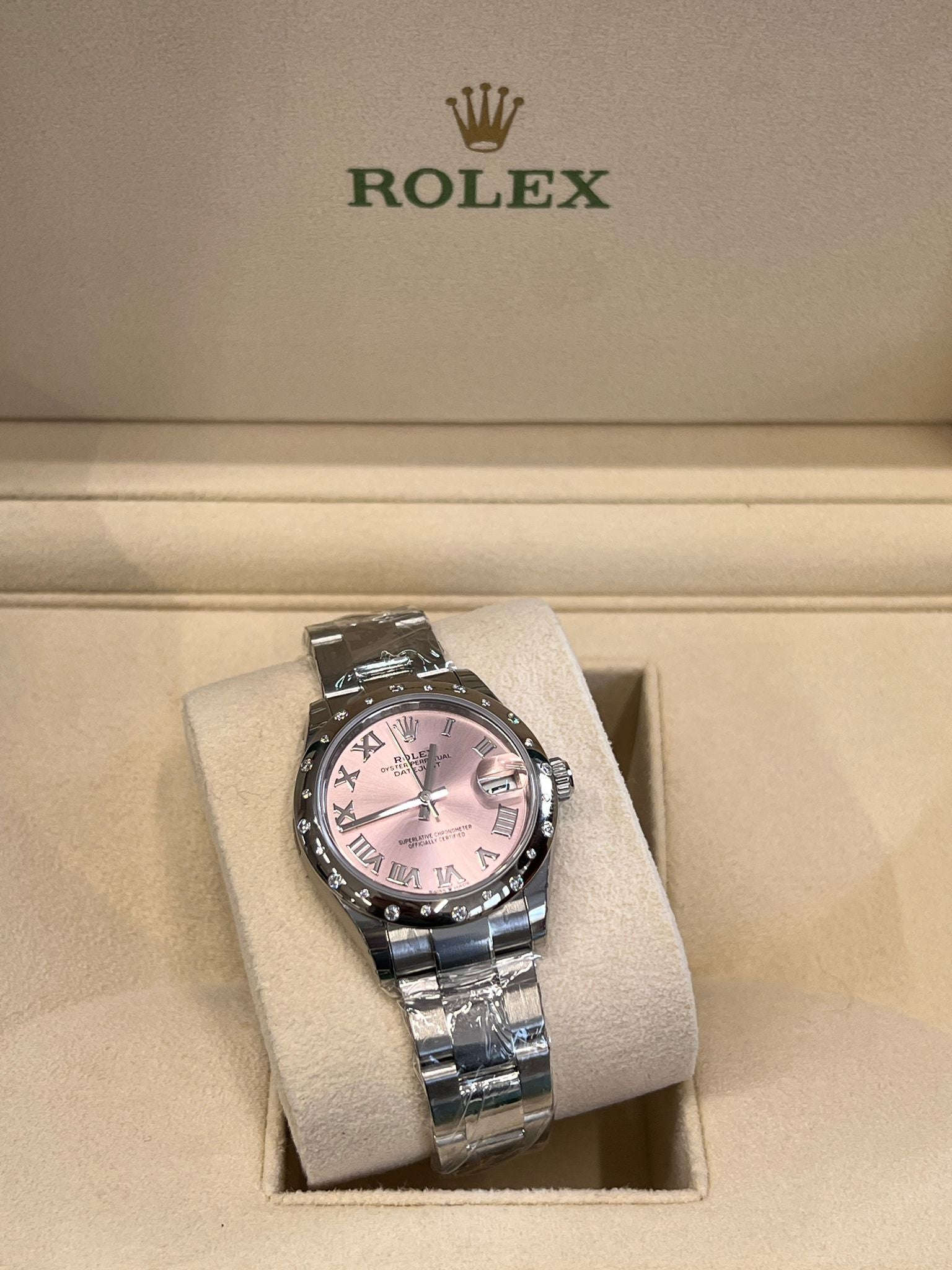 Rolex Datejust 31 278344RBR Pink Roman Oyster 2024