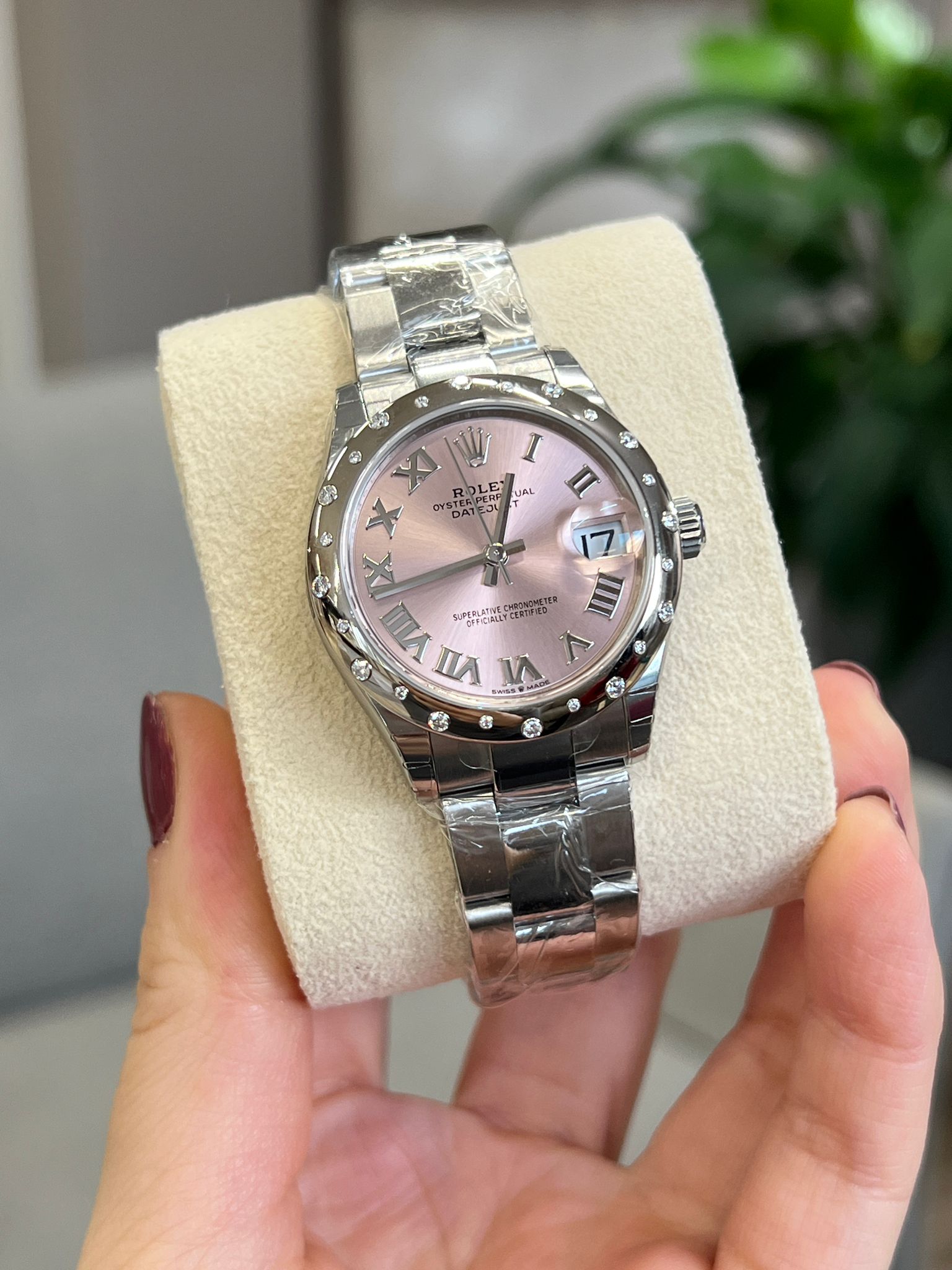 Rolex Datejust 31 278344RBR Pink Roman Oyster 2024