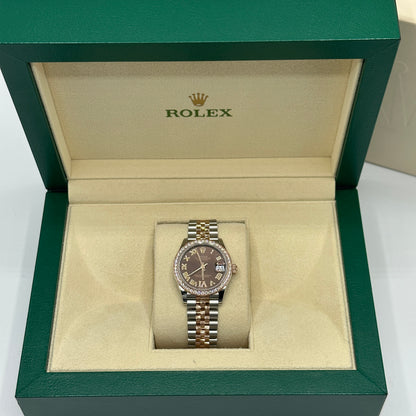 Rolex Datejust 31 278381RBR Chocolate Roman IV Jubilee